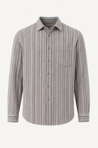 Chemise rayures homme été élégante breathable décontractée - Ralf