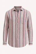 Chemise rayures homme poche poitrine casual accessible - Kaspar
