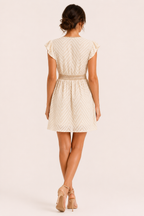Robe d'été bohème à manches courtes pour femme - Maja