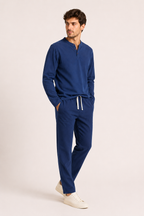 Ensemble homme lin chemise pantalon été décontracté élégant - Jörg