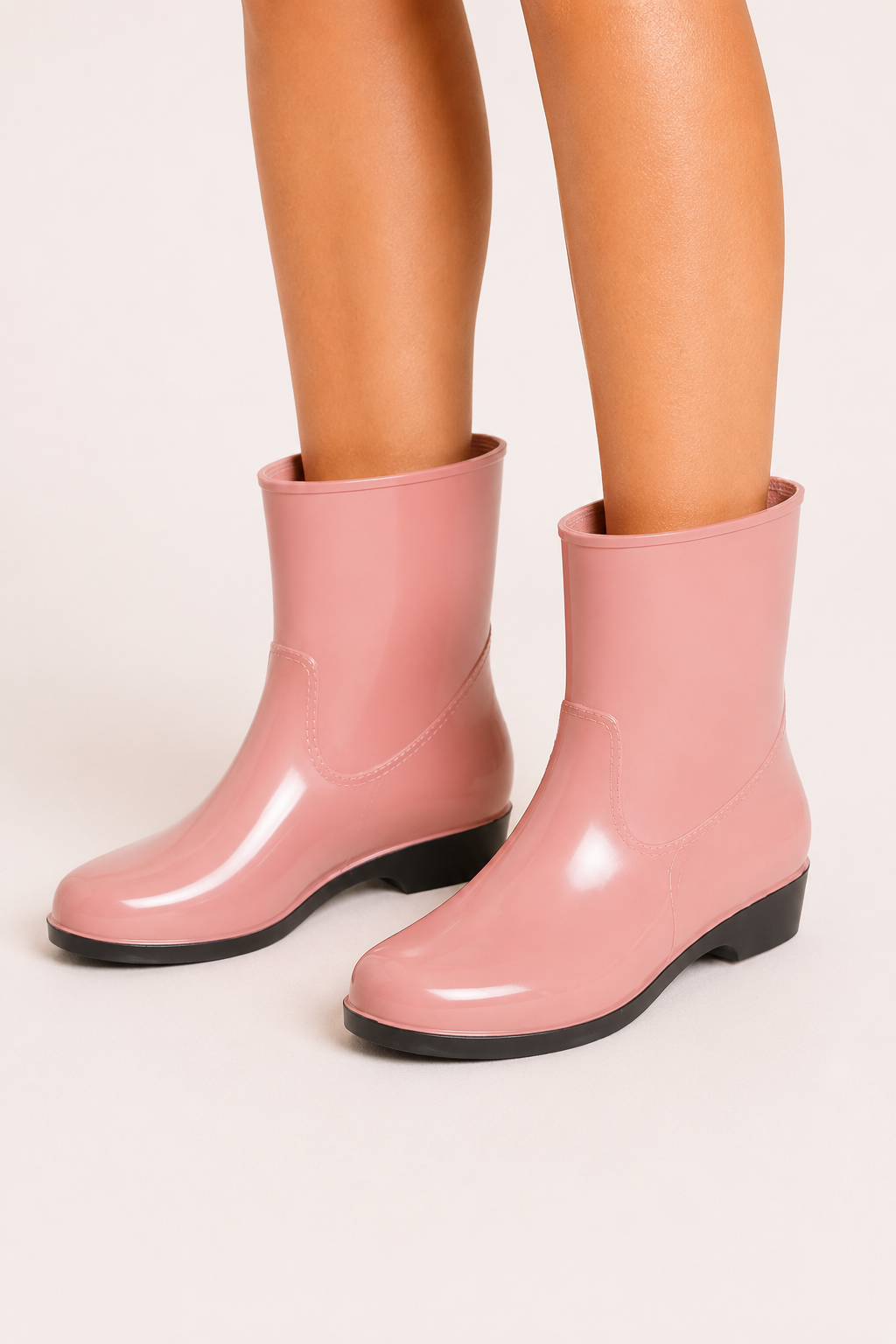 Bottines en caoutchouc imperméables pour femme avec semelle antidérapante - Leni