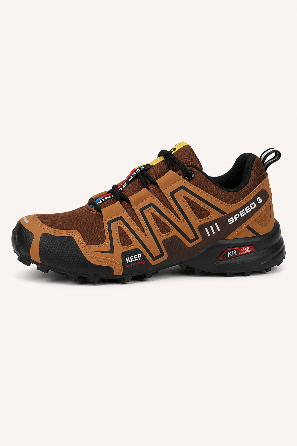 Chaussures trail homme légères antidérapantes lacets respirantes sport et quotidien - Cilian