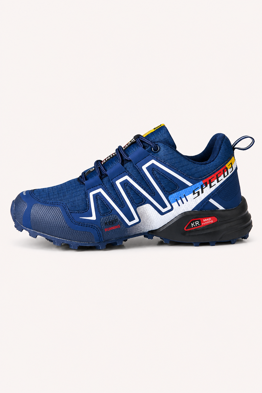 Chaussures trail homme légères antidérapantes lacets respirantes sport et quotidien - Cilian