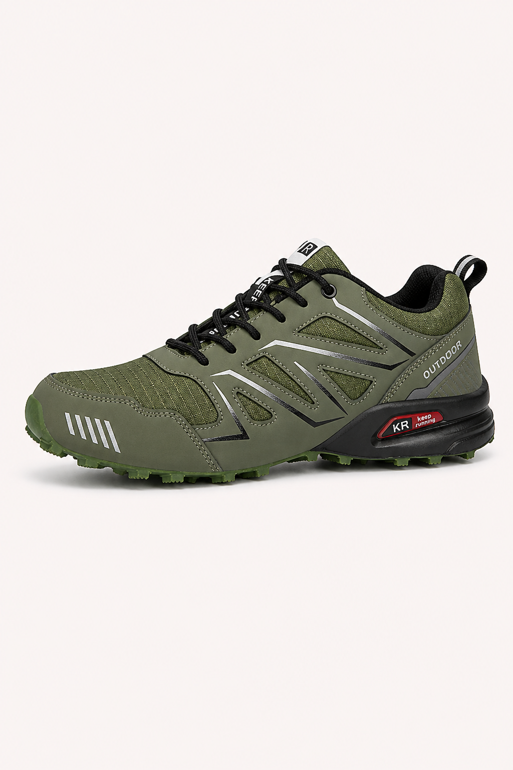 Chaussures trail homme légères antidérapantes lacets respirantes sport et quotidien - Cilian