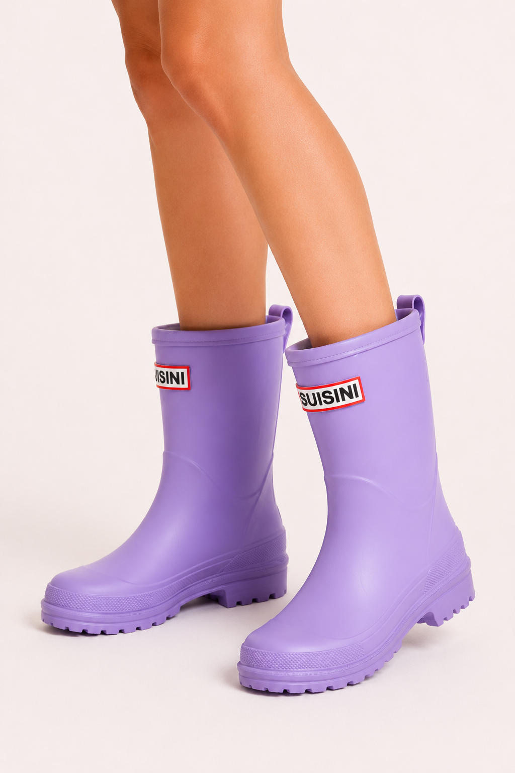 Bottes de pluie mi-hautes antidérapantes pour femme - Selma