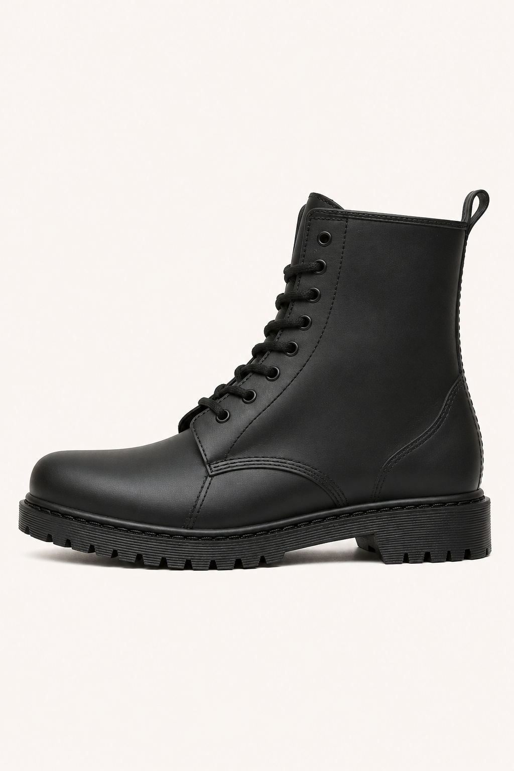 Bottes imperméables à tige mi-haute, à lacets et semelle antidérapante - Fabric