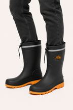 Bottes de pluie mi-tige antidérapantes pour homme - Ryun