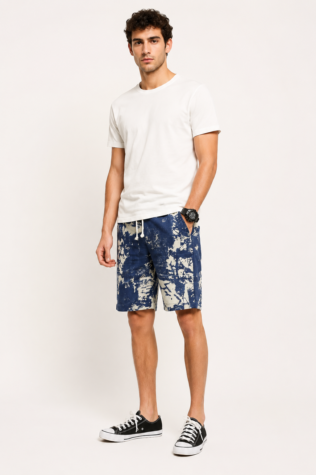 Short imprimé homme taille réglable - Hugo