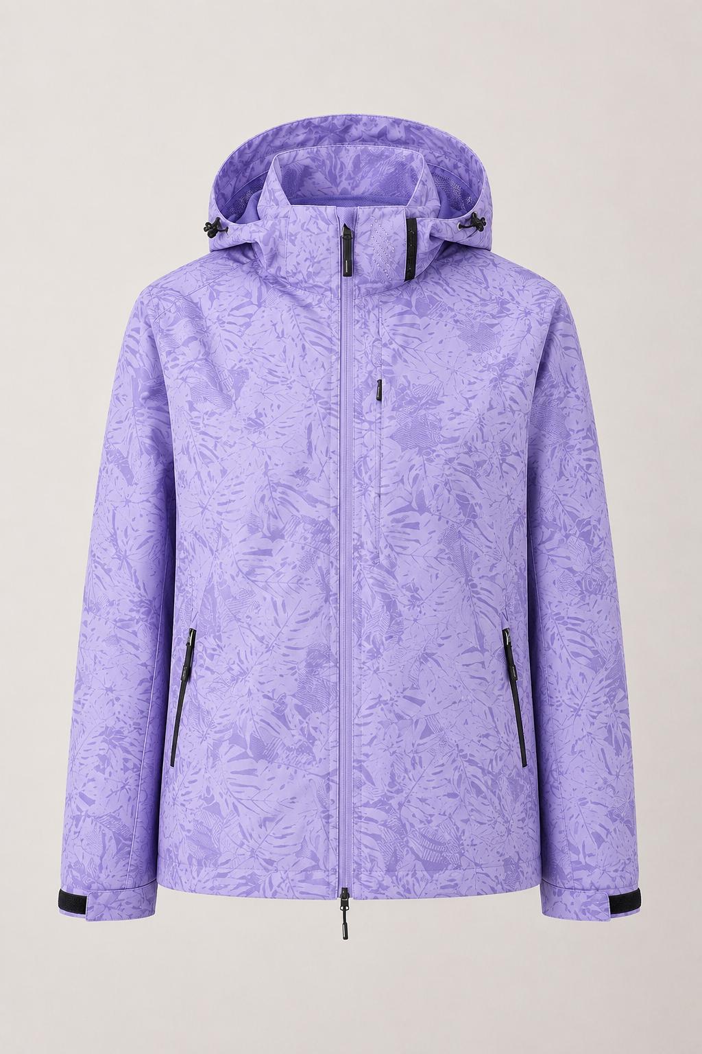 Veste coupe-vent légère unisexe à capuche et fermeture à glissière - Fassher