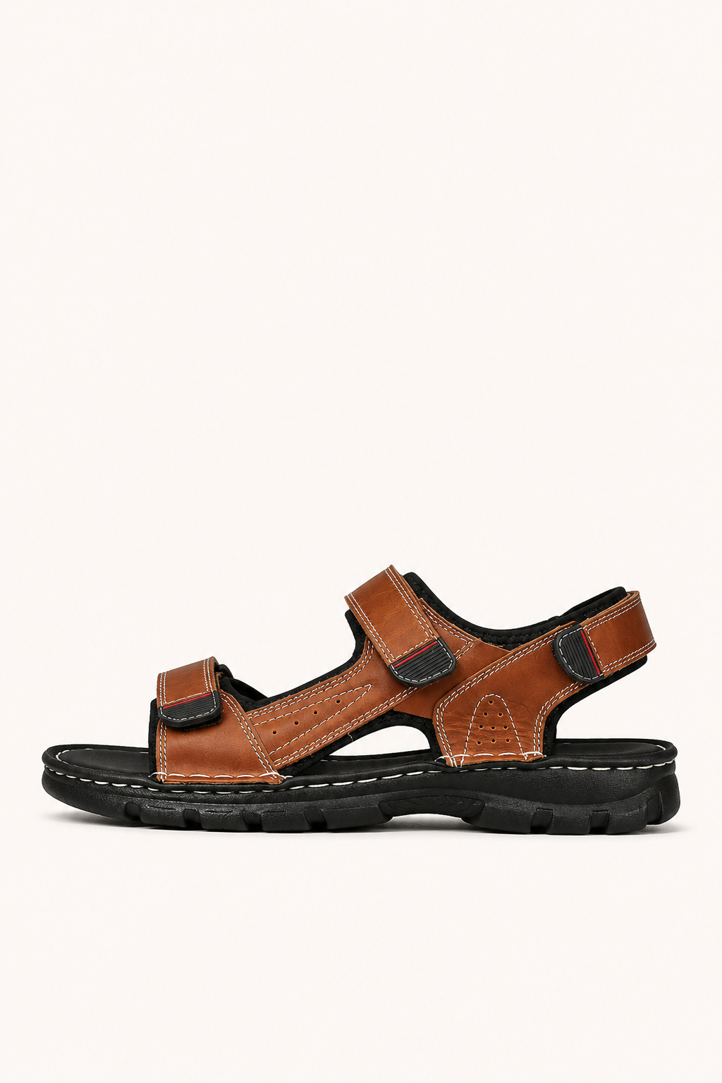 Sandales de sport à velcro pour homme, semelle épaisse - Armelio