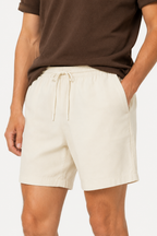Bermuda décontracté pour hommes avec taille élastique et cordon de serrage - Tarma