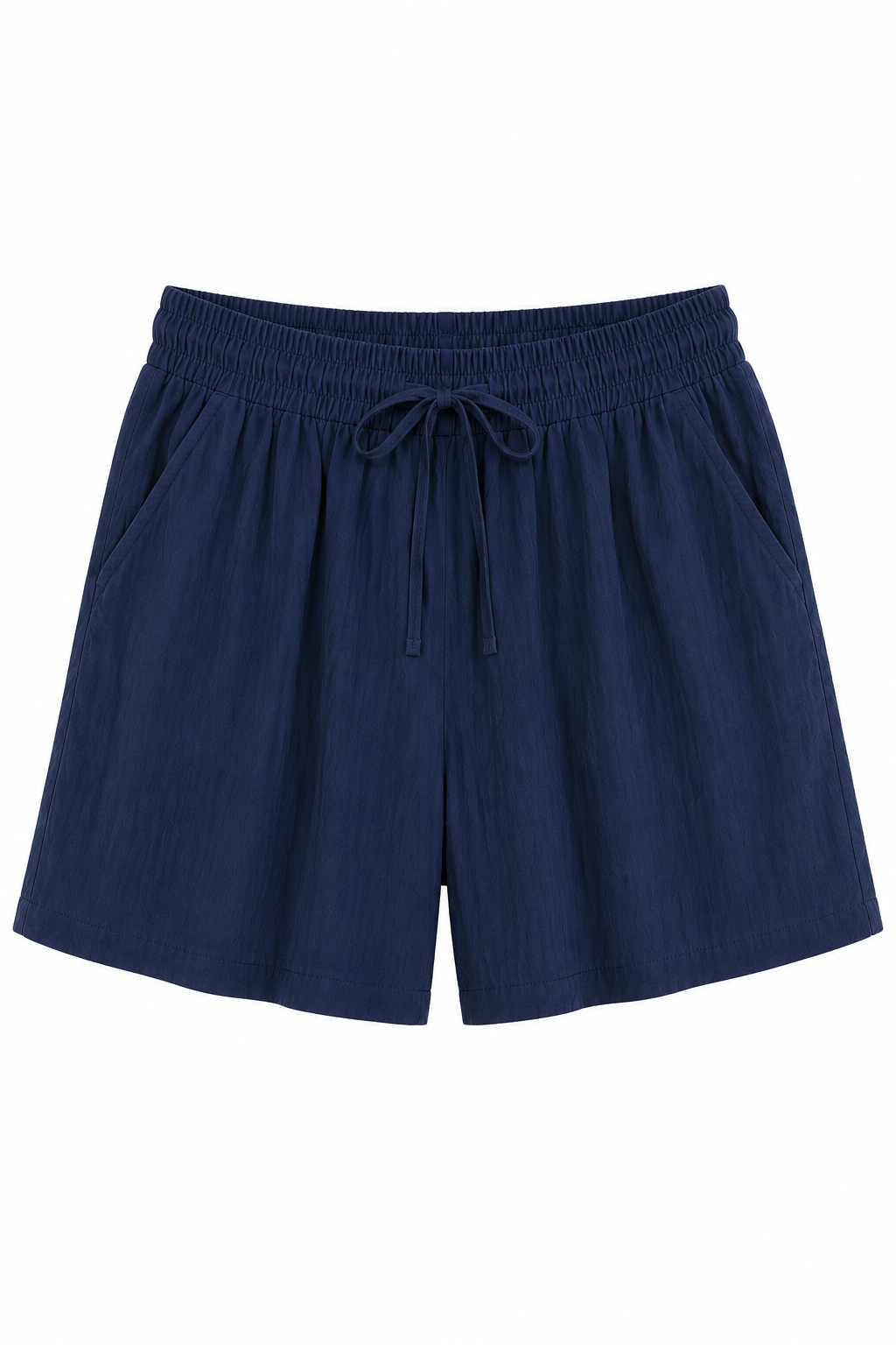 Short femme lin coton taille élastique cordon confortable - Anja