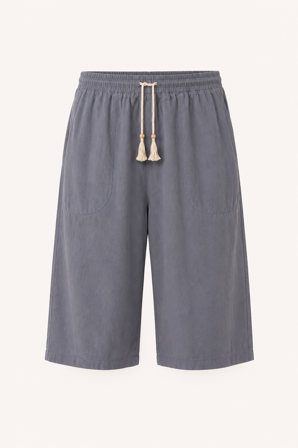Pantalon court homme taille élastique cordon décontracté confortable - Alfie