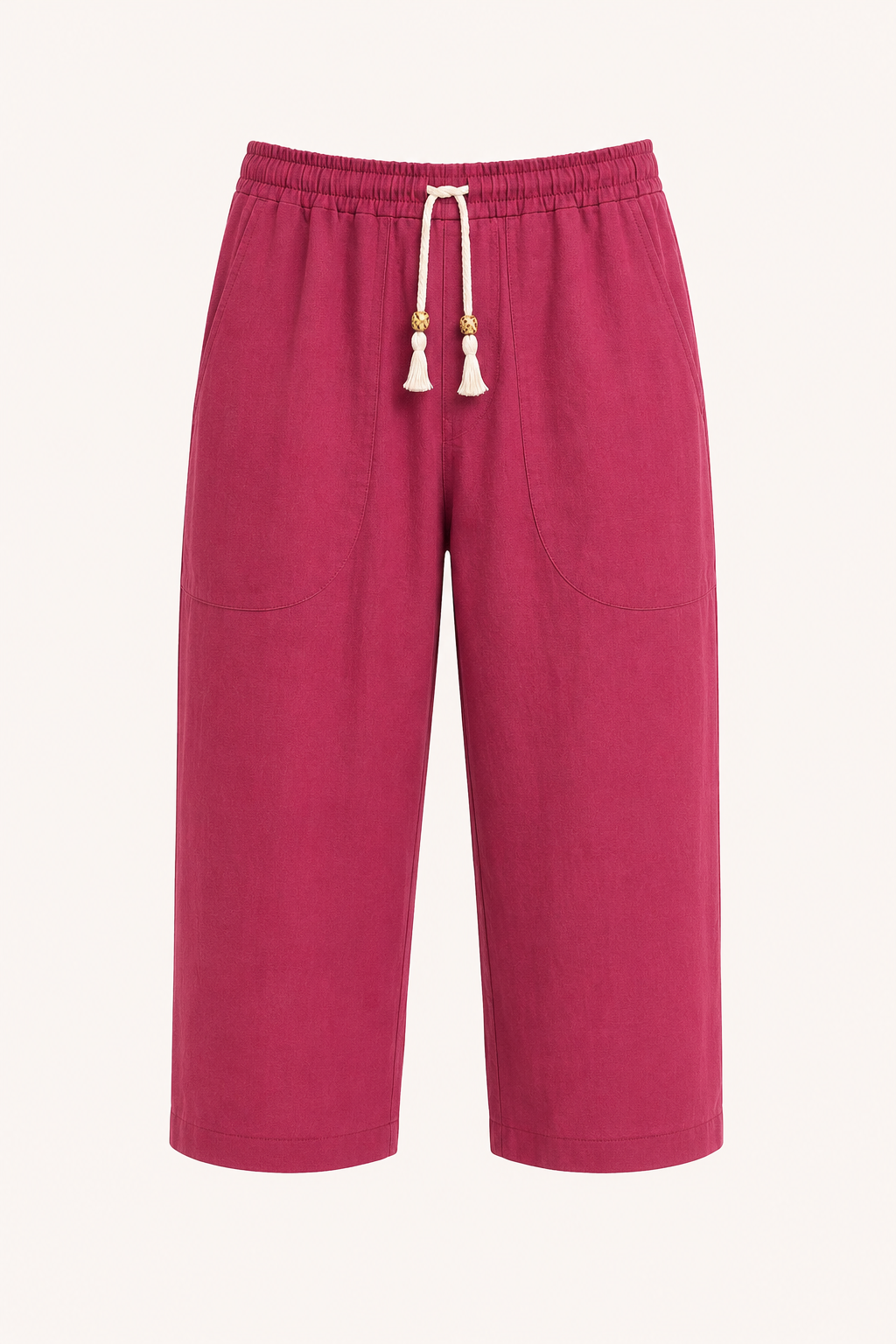 Pantalon court homme taille élastique cordon décontracté confortable - Alfie