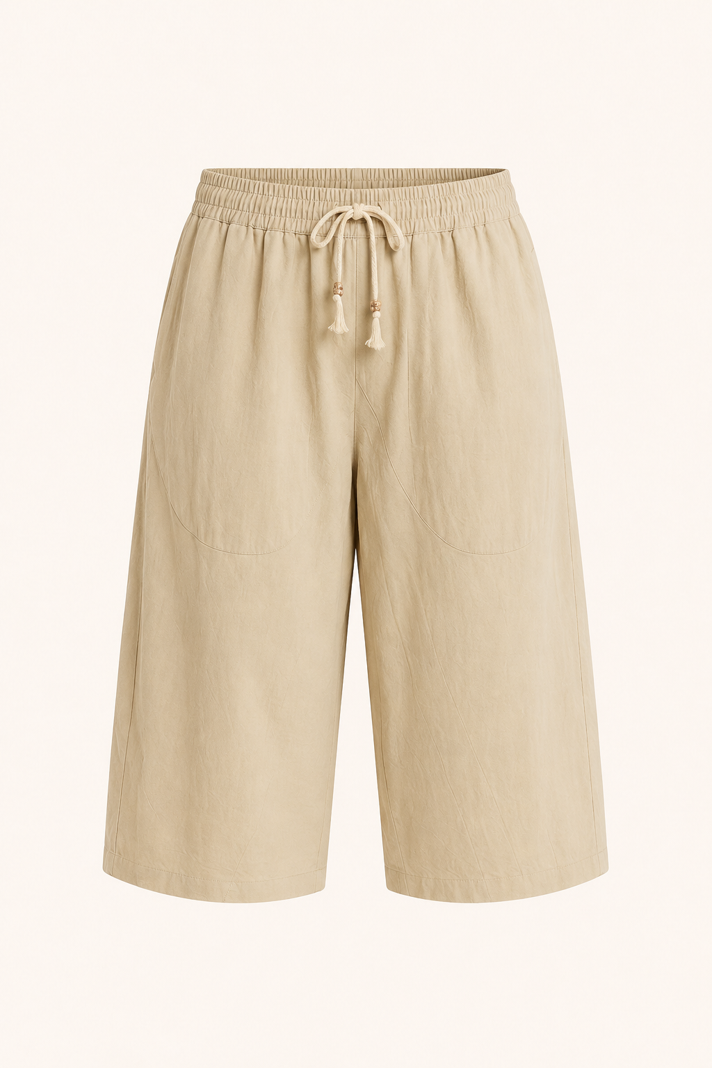 Pantalon court homme taille élastique cordon décontracté confortable - Alfie
