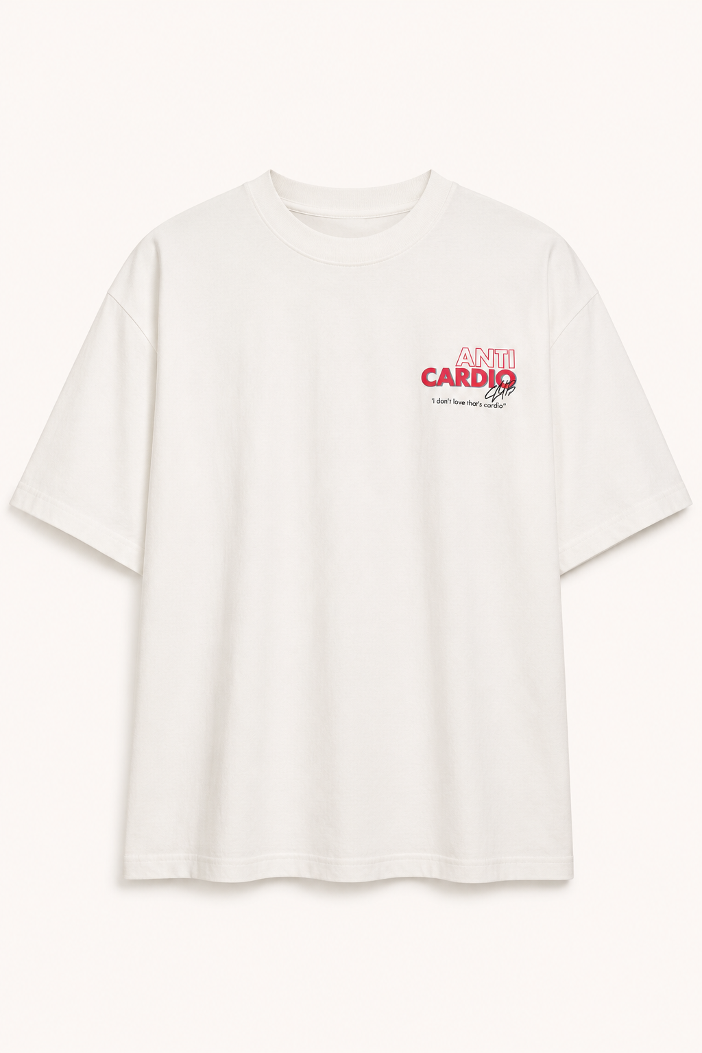 T-shirt de sport oversize à imprimé graphique - Jannik
