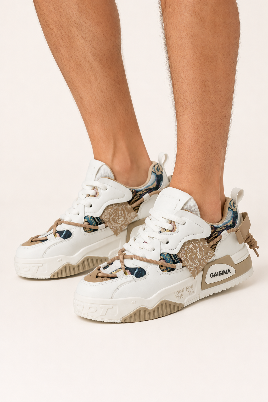 Baskets homme semelle épaisse urban style streetwear décontracté – Kaelor