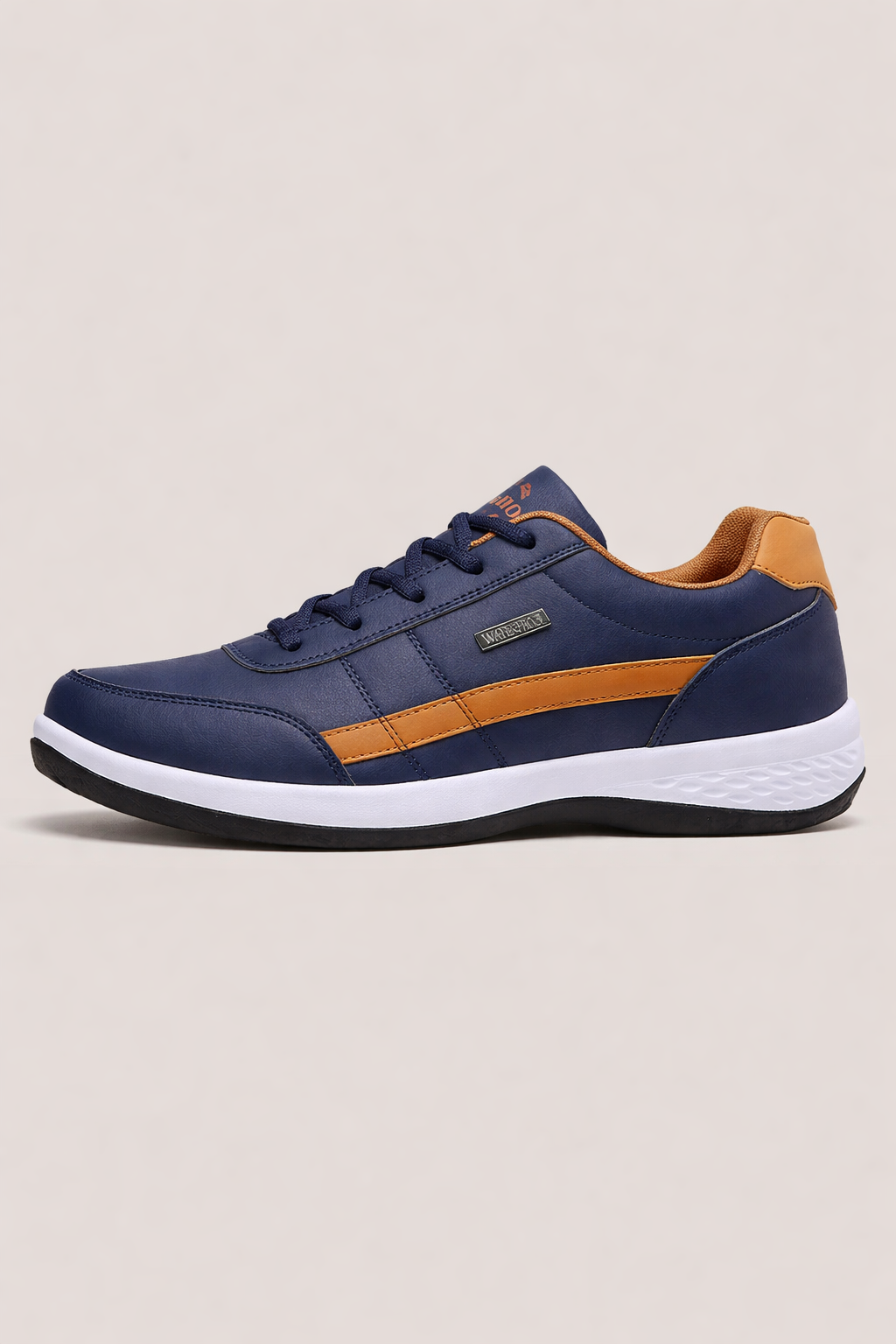 Chaussures homme basse lacets bande latérale contrastée - Weston