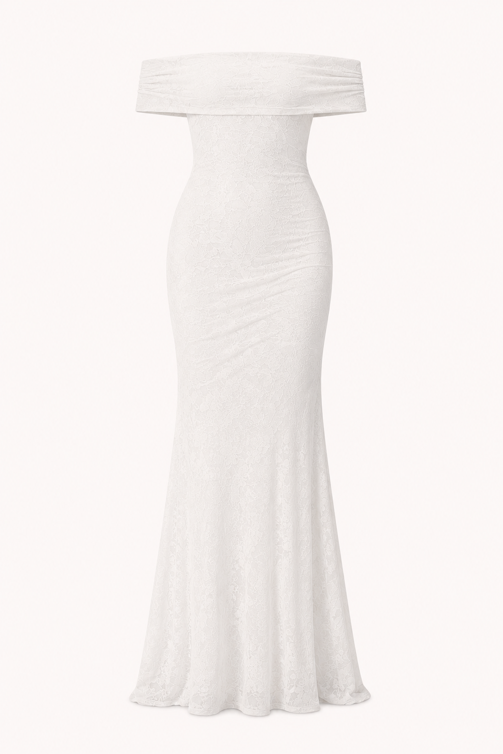 Robe longue sirène mariage décolletée élégante prestige - Anja