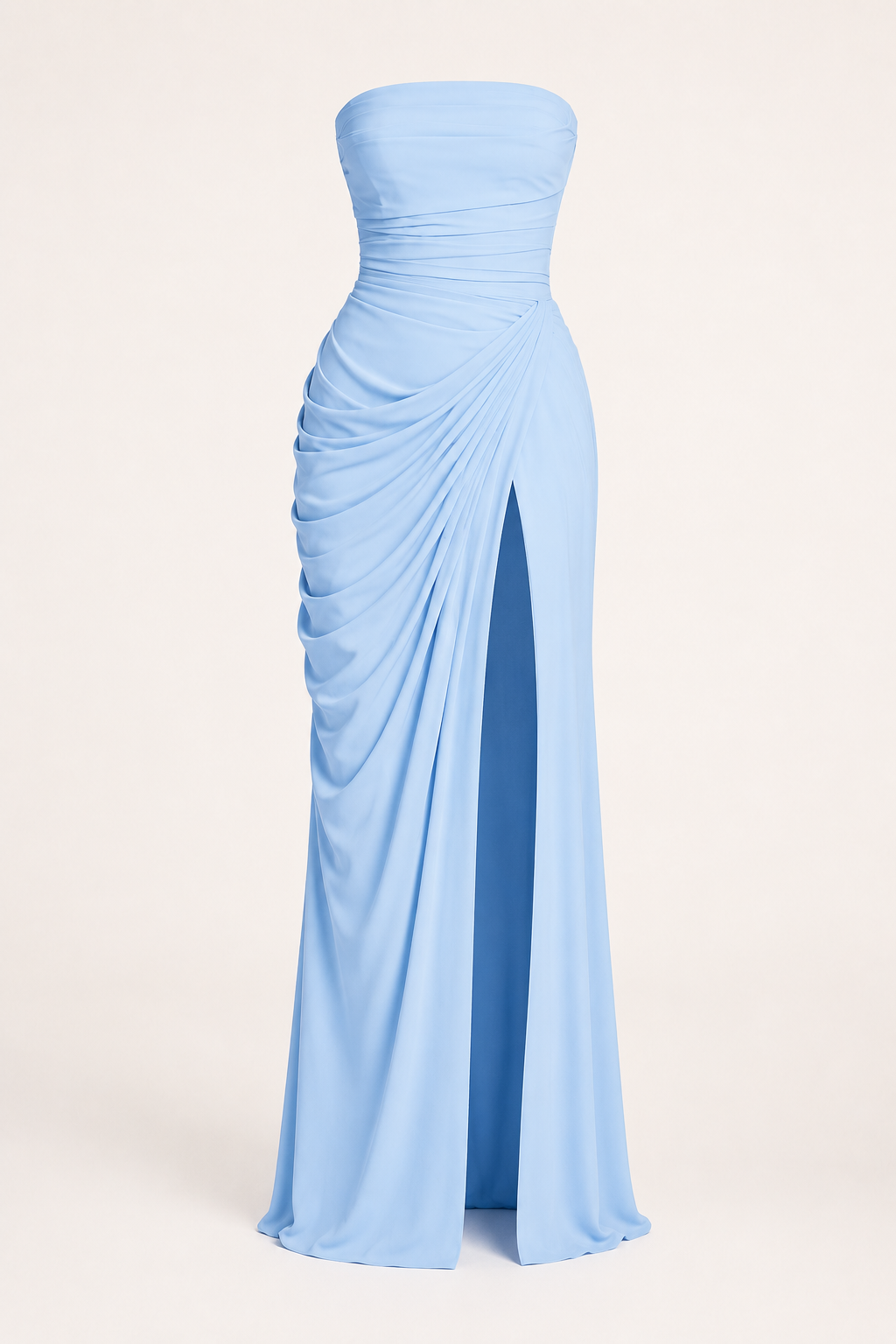 Robe longue élégante fente latérale soirée gala mariage - Ottilie