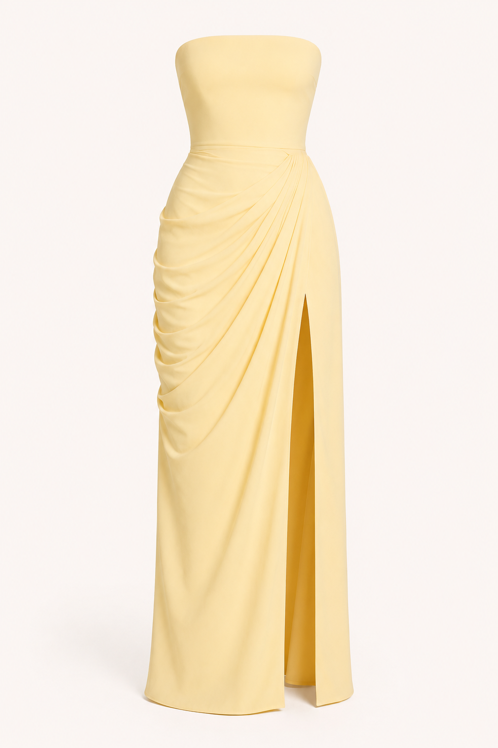 Robe longue élégante fente latérale soirée gala mariage - Ottilie