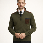 Pull in maille épaisse con fermeture éclair - Rethan