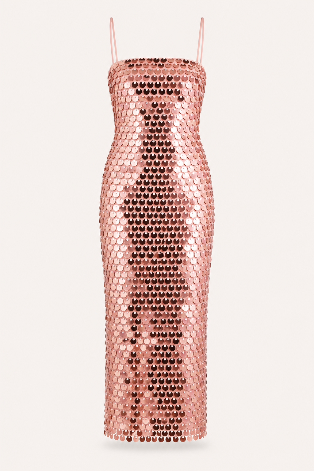 Robe cocktail midi paillettes scintillante soirée - Senta