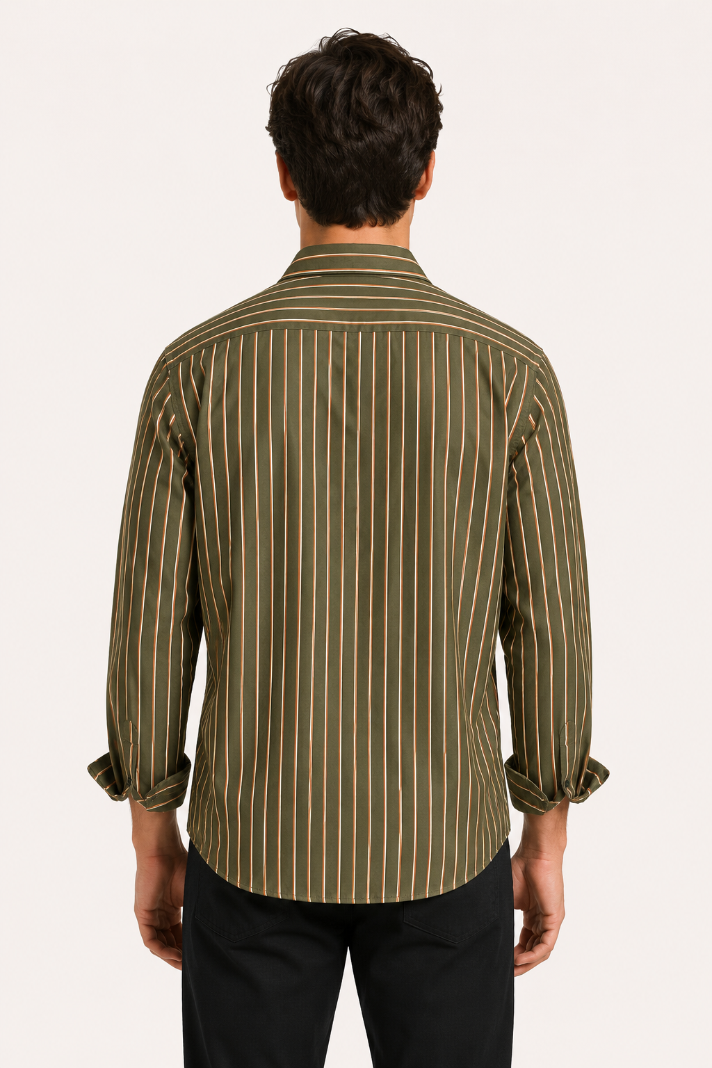 Chemise rayures homme méditerranéen manches longues confort - Kilian