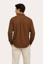 Chemise rayures homme méditerranéen manches longues confort - Kilian