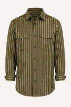 Chemise rayures homme méditerranéen manches longues confort - Kilian