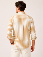 Chemise rayée homme printemps-été décontractée coupe régulière - Gerhard