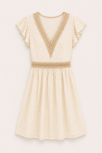 Robe d'été bohème à manches courtes pour femme - Maja