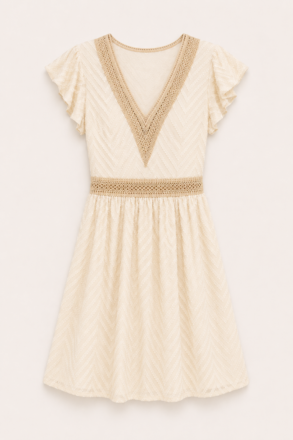 Robe d'été bohème à manches courtes pour femme - Maja