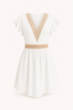 Robe d'été bohème à manches courtes pour femme - Maja
