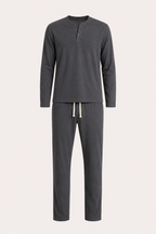 Ensemble homme lin chemise pantalon été décontracté élégant - Jörg
