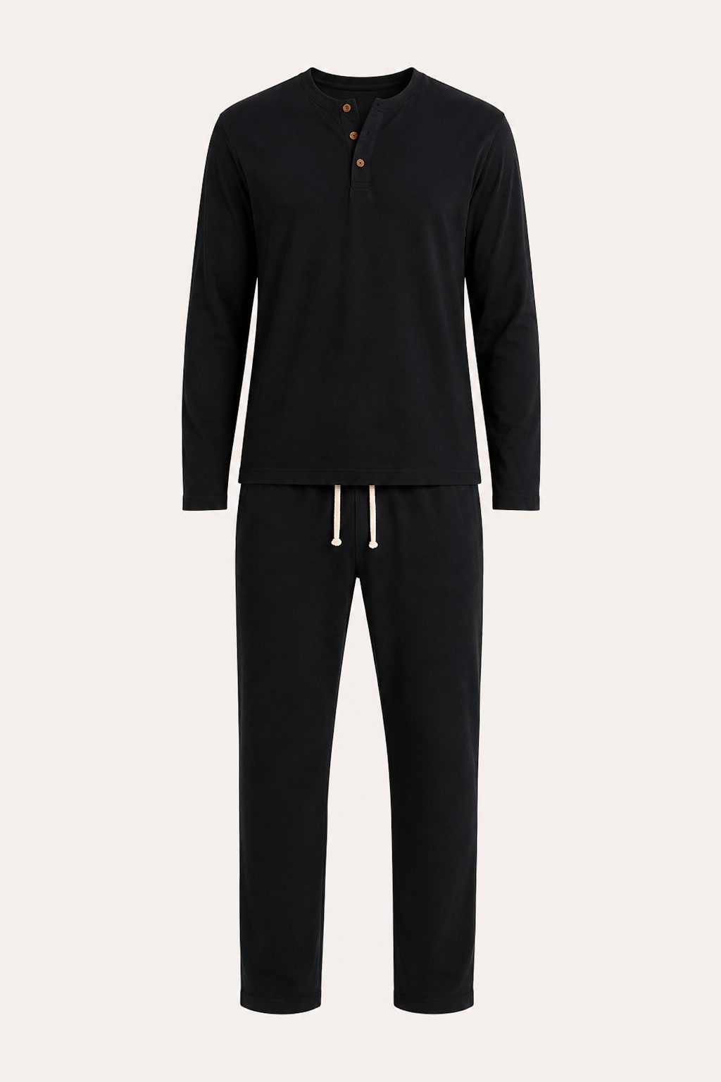 Ensemble homme lin chemise pantalon été décontracté élégant - Jörg