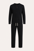 Ensemble homme lin chemise pantalon été décontracté élégant - Jörg