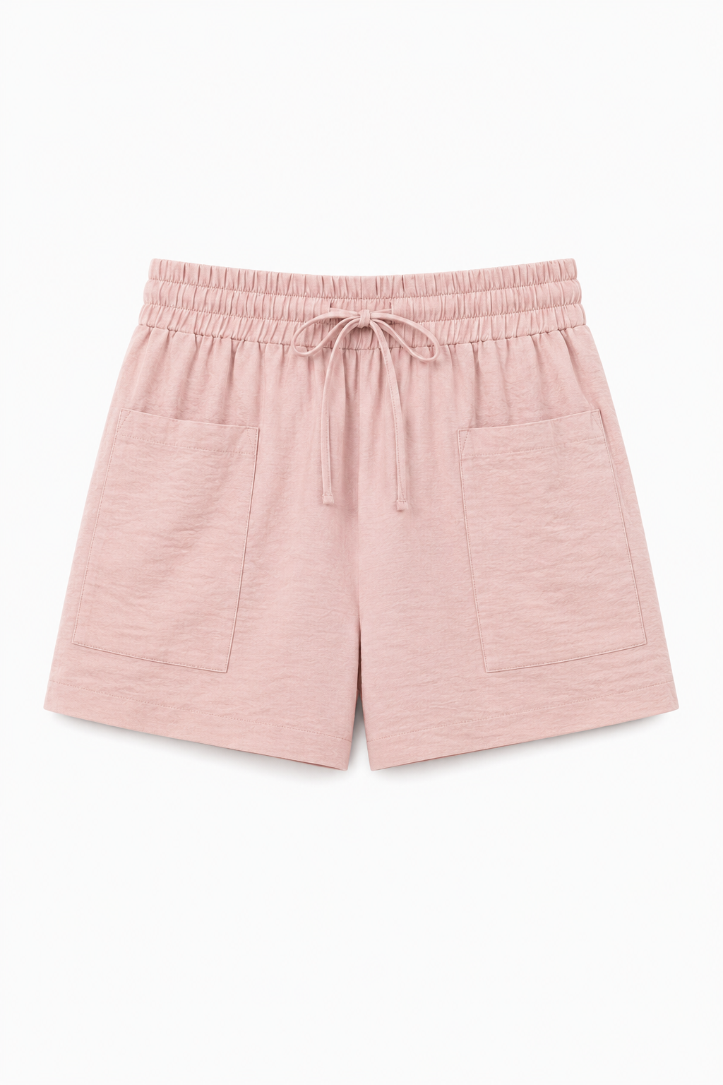 Short femme à taille élastiquée et poches avant - Lanni