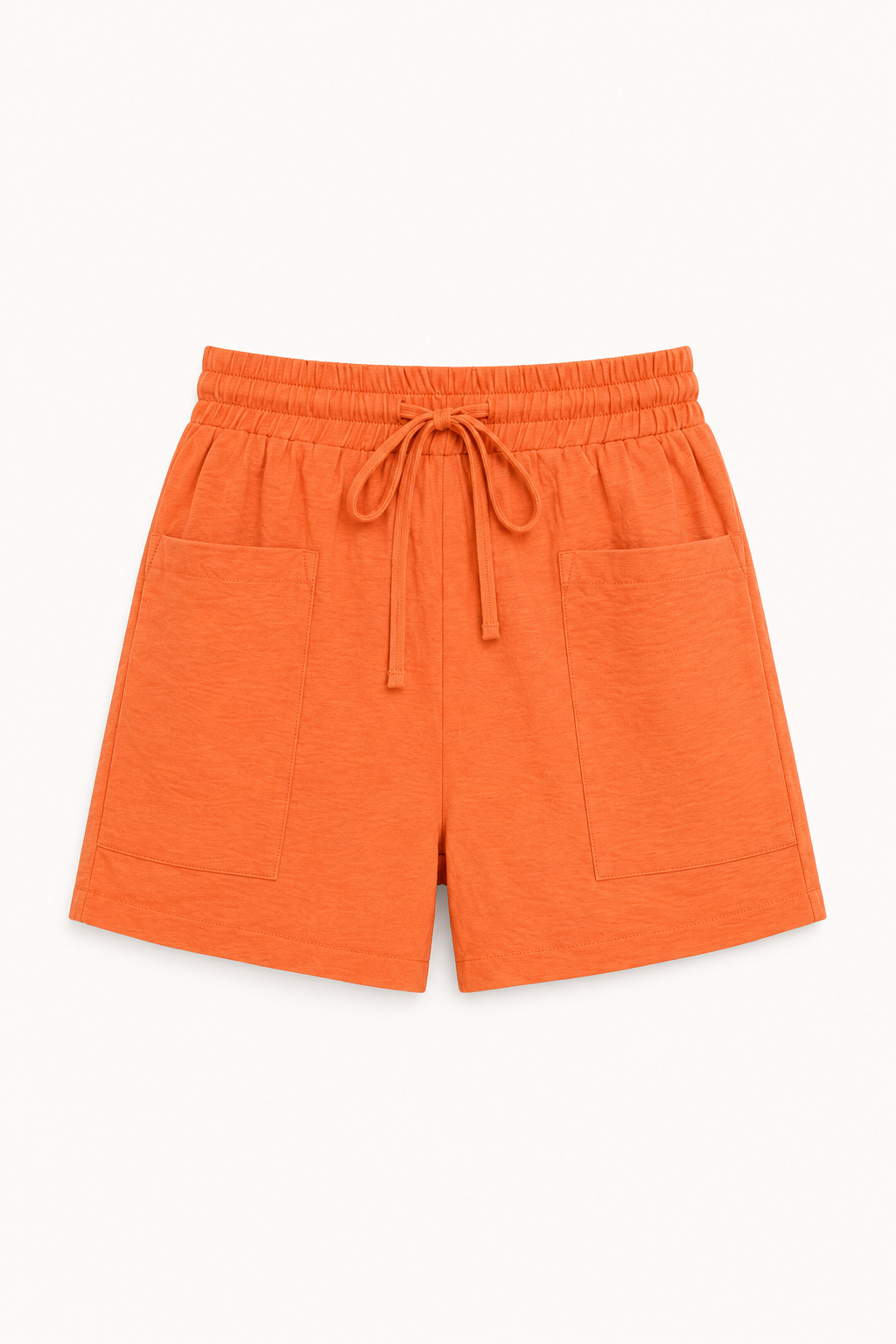 Short femme à taille élastiquée et poches avant - Lanni