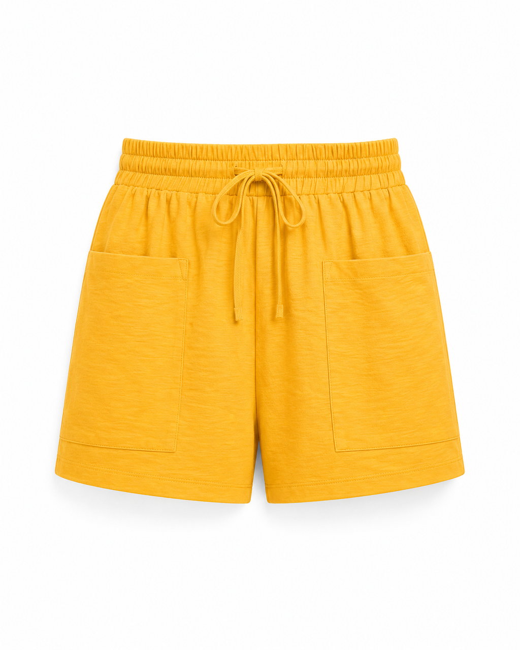 Short femme à taille élastiquée et poches avant - Lanni