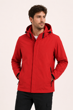 Veste unisexe imperméable et coupe-vent à fermeture éclair sur toute la longueur - Shocks