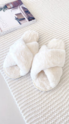 Chaussons d'intérieur en fourrure synthétique pour femme - Jeessy