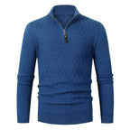 Pull maille homme demi-fermeture éclair polyvalent chaud - Nivard