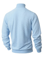 Pull maille homme col roulé manches longues chaud hiver - Leif