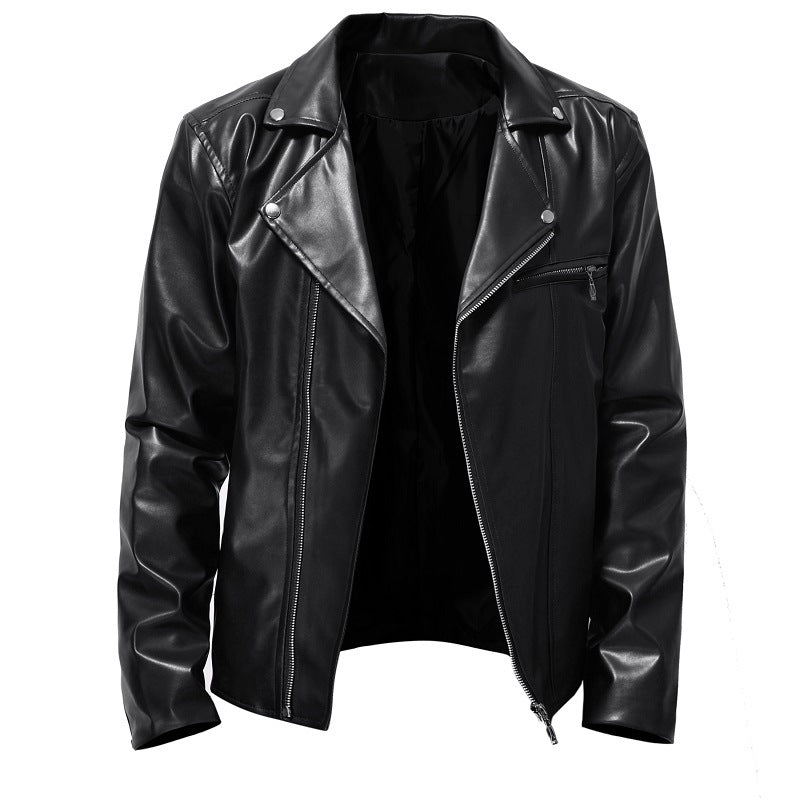 Veste de motard en matière synthétique con finition lisse pour usage urbain - Kordem