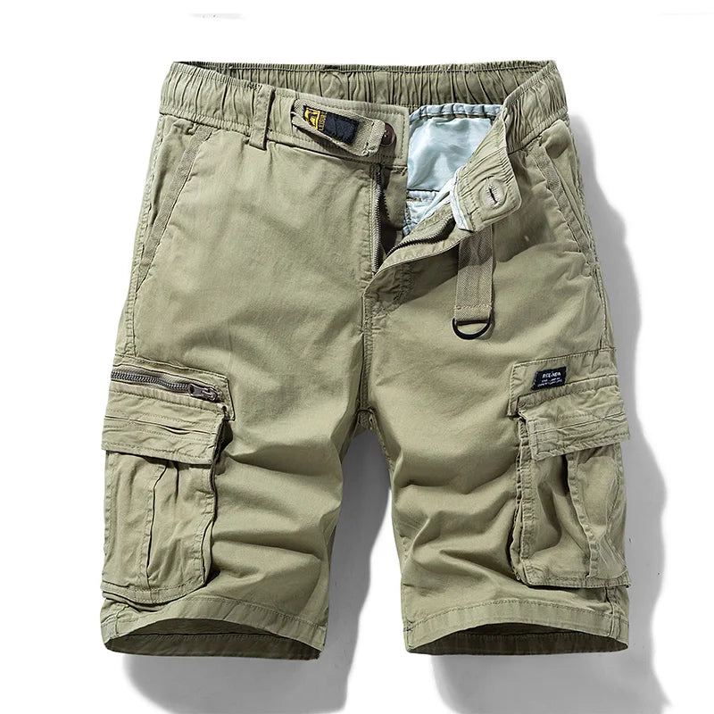Short cargo camouflage à poches multiples pour homme - Ranger