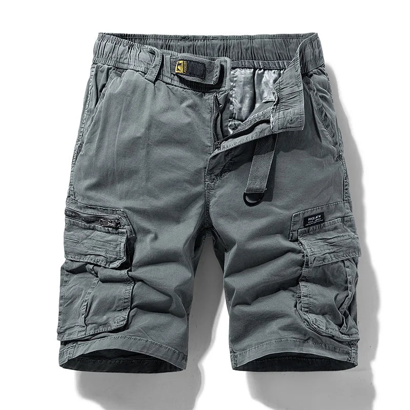 Short cargo camouflage à poches multiples pour homme - Ranger