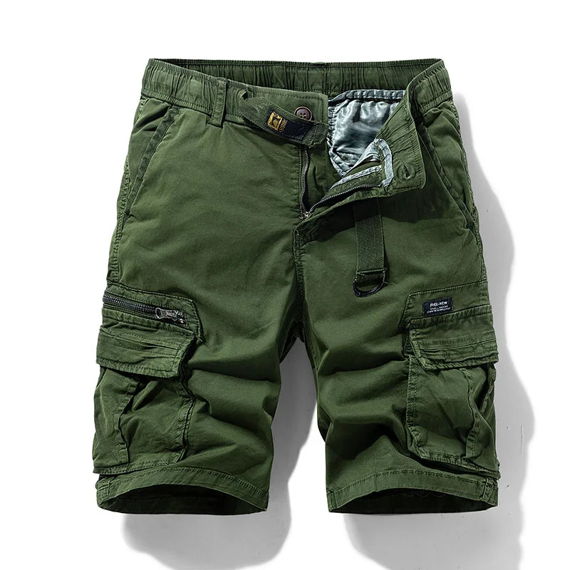 Short cargo camouflage à poches multiples pour homme - Ranger