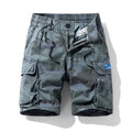 Short cargo camouflage à poches latérales pour homme - Malte
