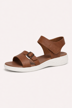 Sandales à talon bas pour femme avec fermeture velcro - Leoni